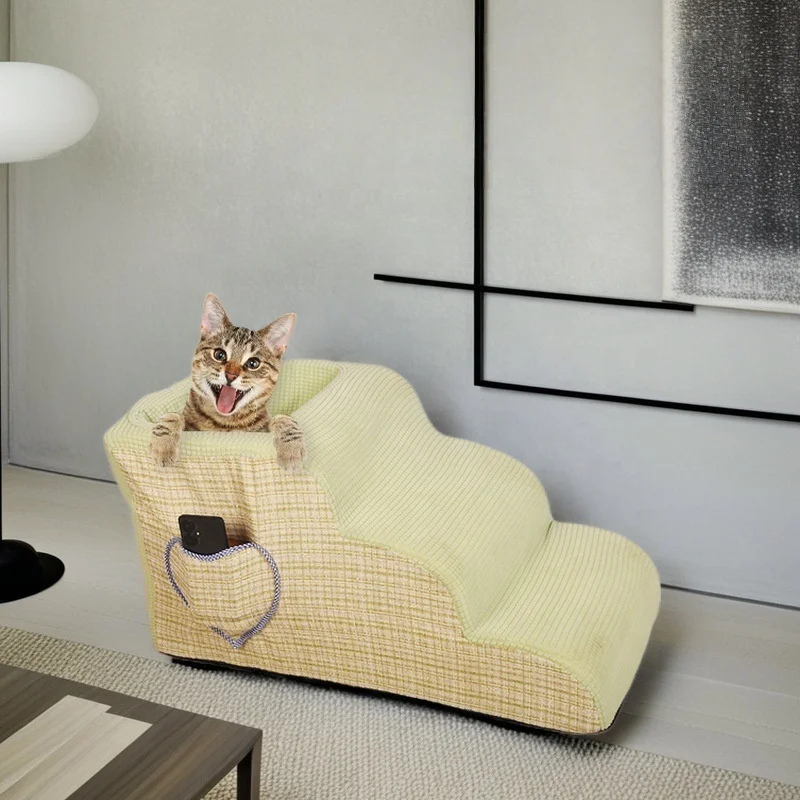 Stair Climber Step Hole Climbing Ladder Wave Pet Dog Climbing Ladder Slope Stairs for Household Small Dog
Stair Climber Step Hole Climbing Ladder Wave Pet Dog Climbing Ladder Slope Stairs for Household Small Dog