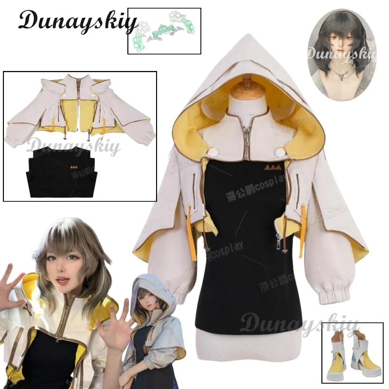Game FF14 Sphene Cosplay Costume Fantasy Coat Hat Shirt Full Set Halloween Woman Game Outfit Sphene Fancy Dress Sphene Queen
Game FF14 Sphene Cosplay Costume Fantasy Coat Hat Shirt Full Set Halloween Woman Game Outfit Sphene Fancy Dress Sphene Queen