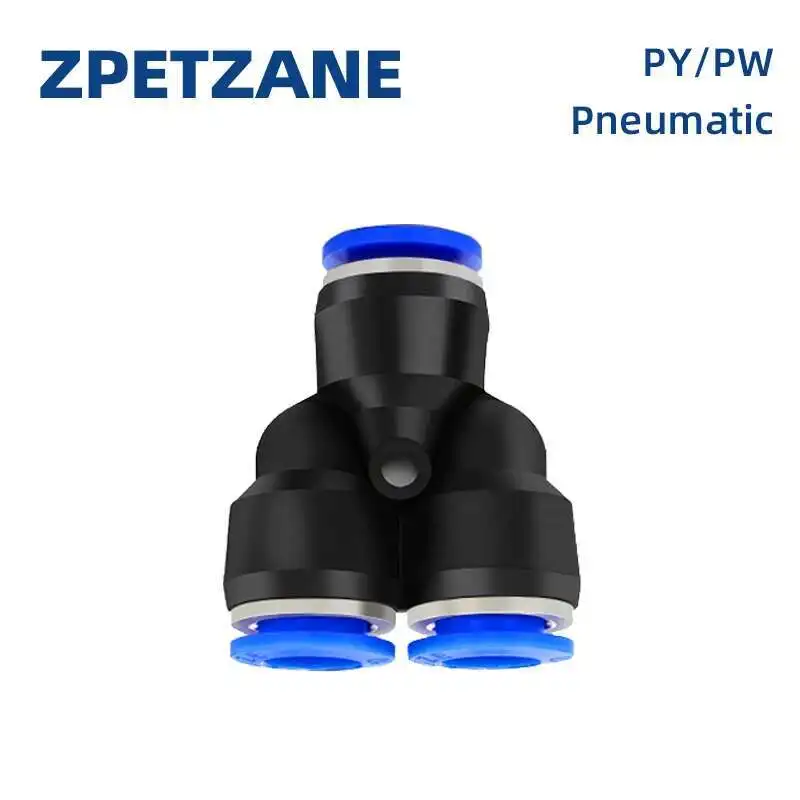 PY PW Pneumatic Fitting Three-way 4/6/8/10/12/14/16mm Pipe Plug Quick Connector Variable Diameter Air Pump Accessories 
PY PW Pneumatic Fitting Three-way 4/6/8/10/12/14/16mm Pipe Plug Quick Connector Variable Diameter Air Pump Accessories