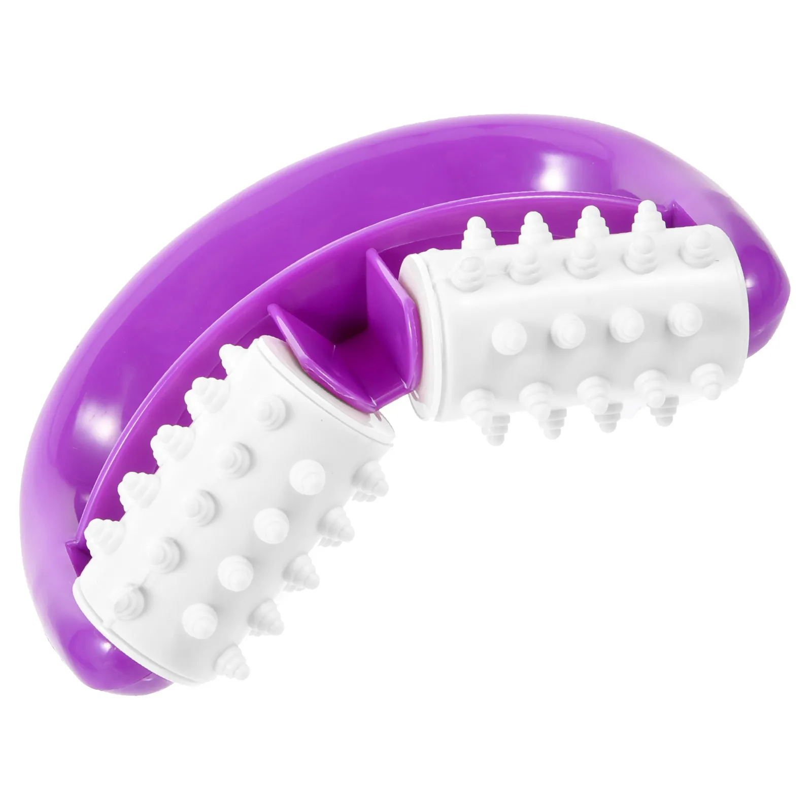 Arm Massager 2 Wheel V Shape Purple TPR Manual Muscle Relaxation Stick Leg Thigh Body Roller Massage Tool For Home Use
Arm Massager 2 Wheel V Shape Purple TPR Manual Muscle Relaxation Stick Leg Thigh Body Roller Massage Tool For Home Use