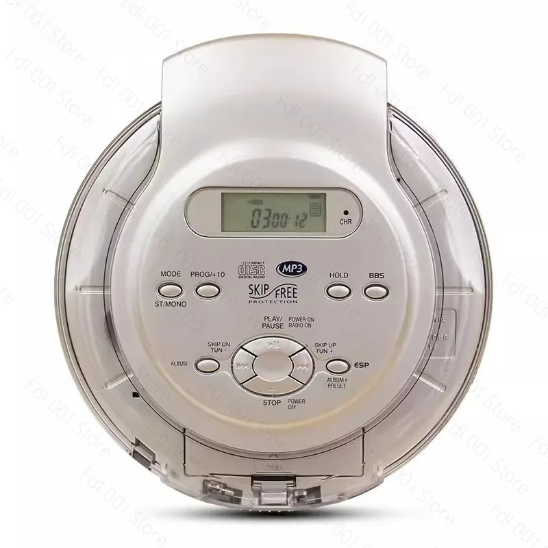Portable CD Player Walkman Bass Boost System High Quality Music Shockproof MP3 Format Discs LCD Display 3.5mm Audio Interface
Portable CD Player Walkman Bass Boost System High Quality Music Shockproof MP3 Format Discs LCD Display 3.5mm Audio Interface