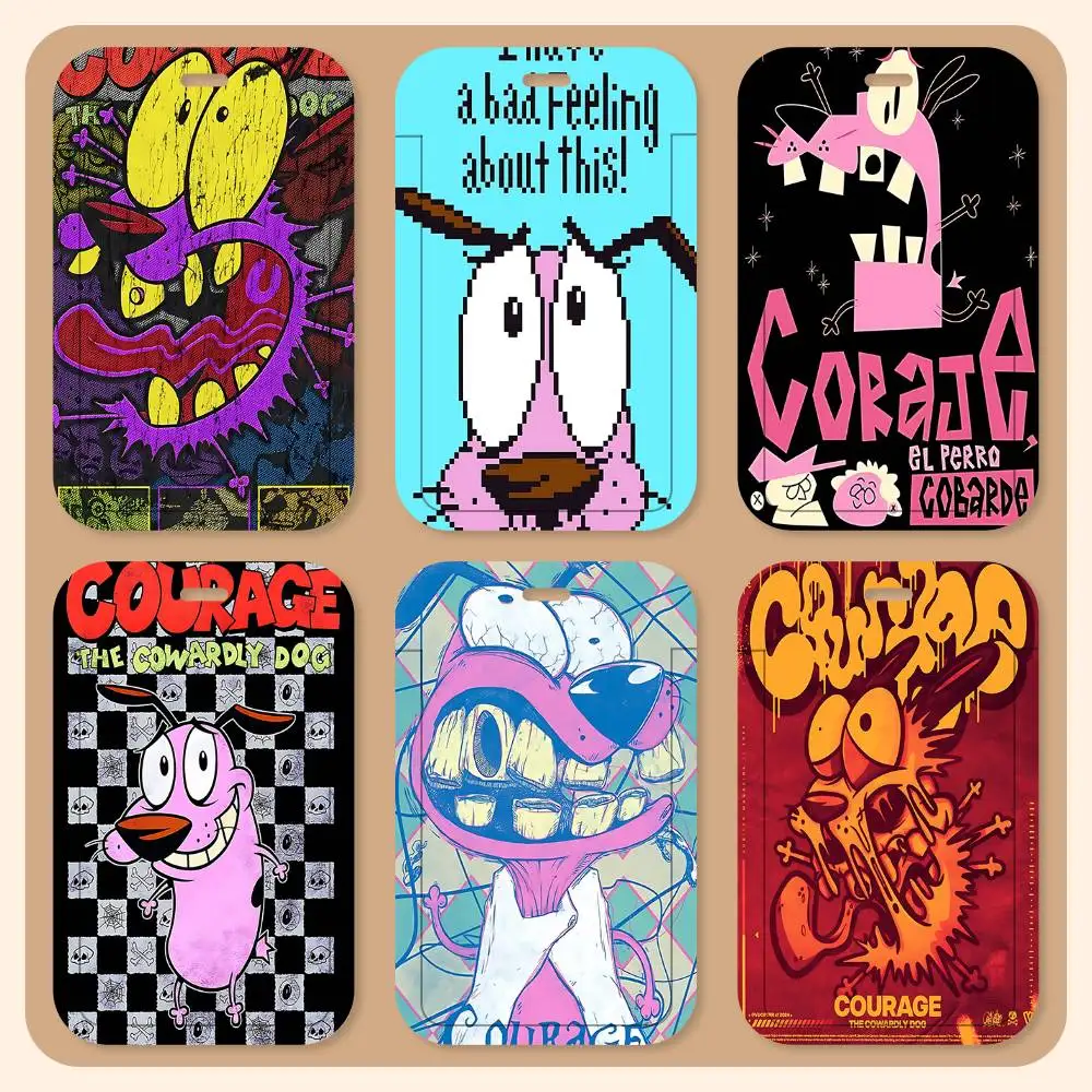 Мультяшные держатели для карт C-COURAGE The C-Cowardly Dog с ремешком на шею, для студенческих и пропускных карт, для контроля доступа
Мультяшные держатели для карт C-COURAGE The C-Cowardly Dog с ремешком на шею, для студенческих и пропускных карт, для контроля доступа