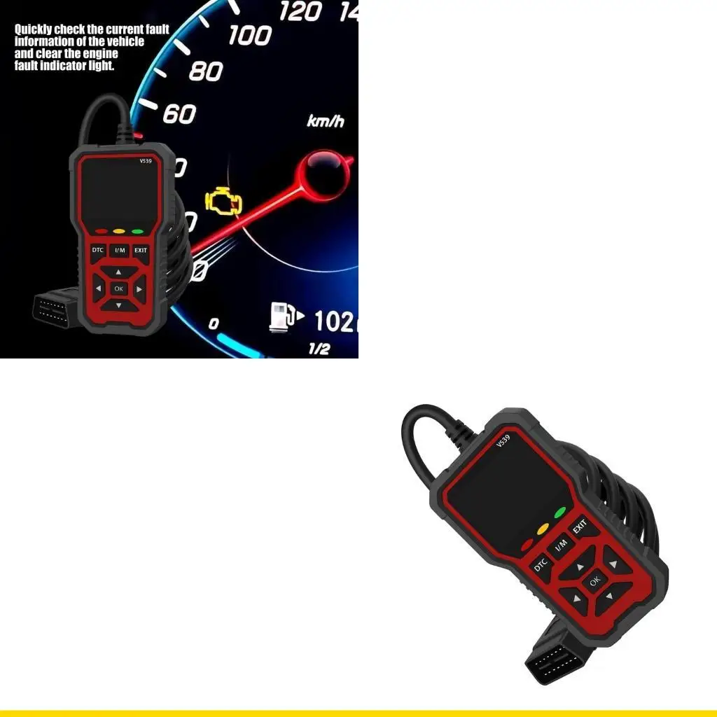 SZCH Strong OBD2 Testing Unit Checks Warning Indicators And Electrical System Conditions