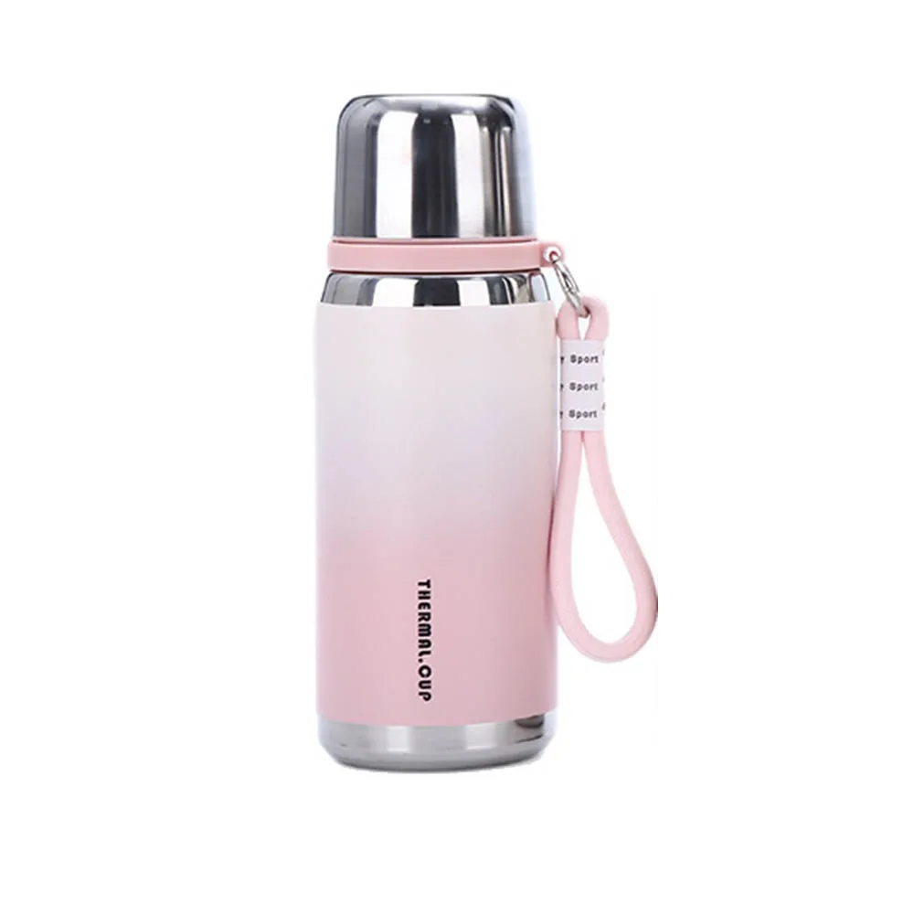 Gradient Color Insulated Water Bottle Stainless Steel 600ml/ 800ml Capacity Sport Thermal Cup Large Capacity Durable Thermo Cup
Gradient Color Insulated Water Bottle Stainless Steel 600ml/ 800ml Capacity Sport Thermal Cup Large Capacity Durable Thermo Cup