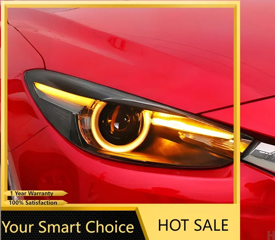 Plug and Play для светодиодных автомобильных фар в сборе Mazda 3 Axela 2017-2019, обновленный динамический объектив проектора с высокой настройкой, аксессуар
Plug and Play для светодиодных автомобильных фар в сборе Mazda 3 Axela 2017-2019, обновленный динамический объектив проектора с высокой настройкой, аксессуар