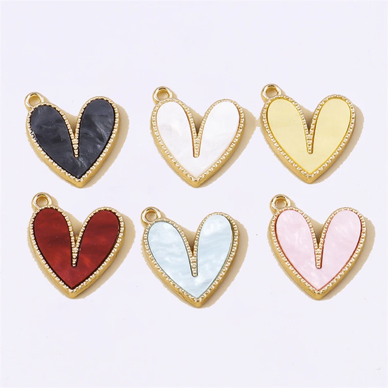 Duarte 20Pcs/Lot Cute Enamel Love Heart Charms Pendants for Jewelry Making Drop Earrings Necklaces Bracelets DIY Crafts Supplies
Duarte 20Pcs/Lot Cute Enamel Love Heart Charms Pendants for Jewelry Making Drop Earrings Necklaces Bracelets DIY Crafts Supplies