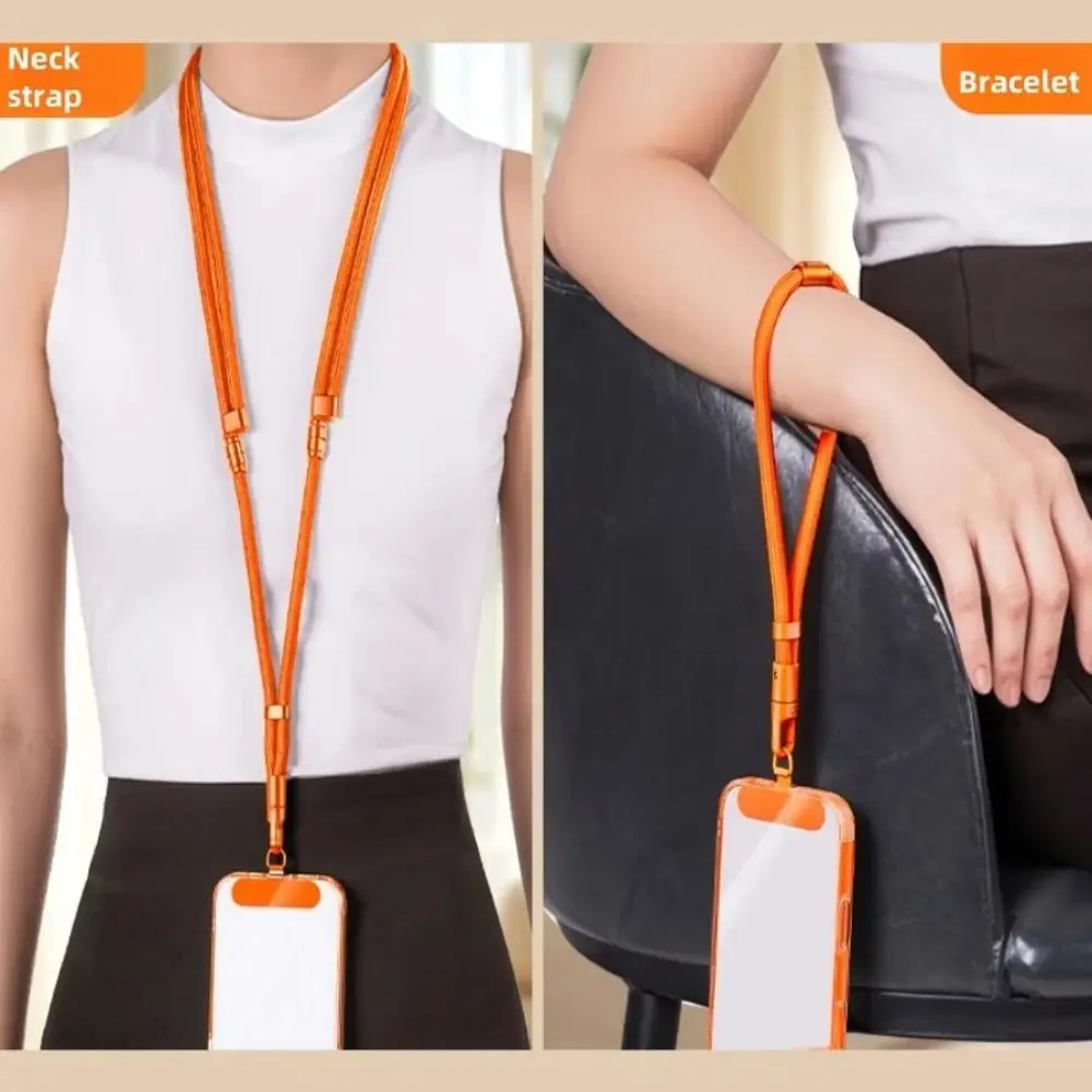 Switchable Mobile Phone Lanyard Neck Hanging Wrist Strap Crossbody Phone Strap Detachable Anti-Lost 3-in-1 Phone Chain Men Women
Switchable Mobile Phone Lanyard Neck Hanging Wrist Strap Crossbody Phone Strap Detachable Anti-Lost 3-in-1 Phone Chain Men Women