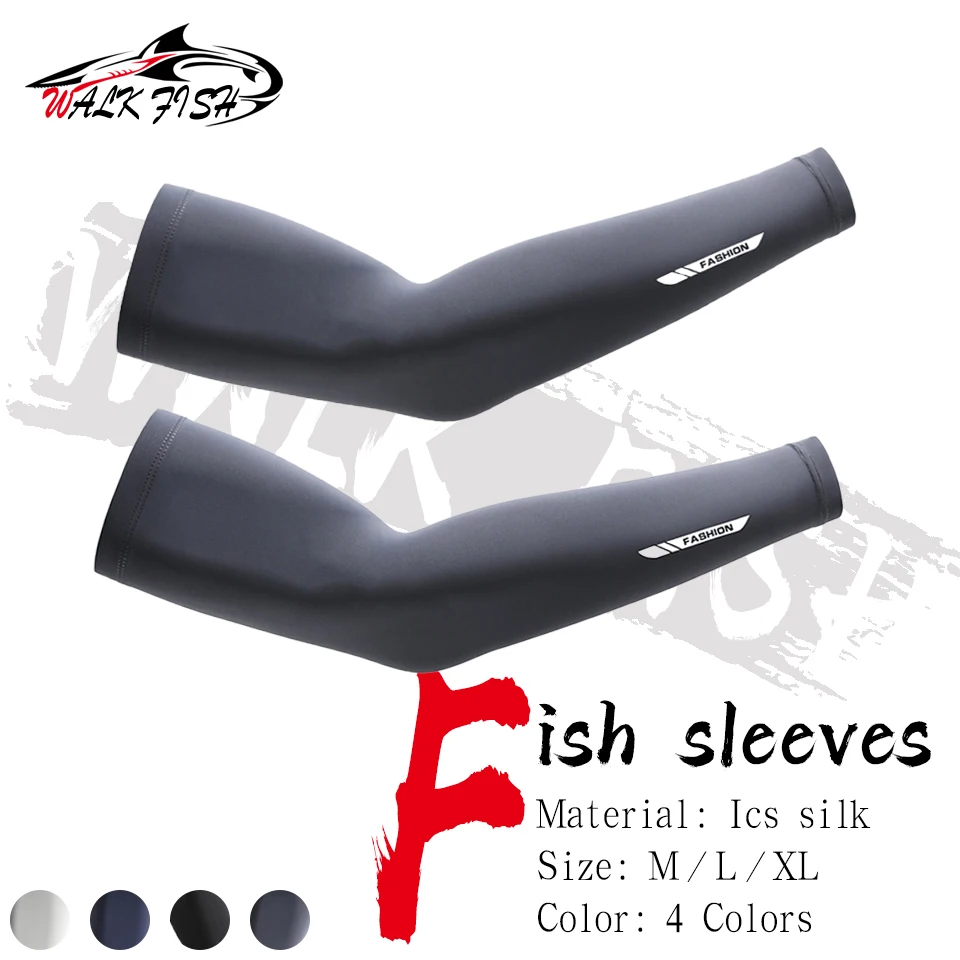 WALK FISH 1Pair Arm Sleeves Fishing UPF50+ UV Protection Cooling Breathable Ice Silk Summer Sun Sleeves Outdoor Sports Cycling
WALK FISH 1Pair Arm Sleeves Fishing UPF50+ UV Protection Cooling Breathable Ice Silk Summer Sun Sleeves Outdoor Sports Cycling