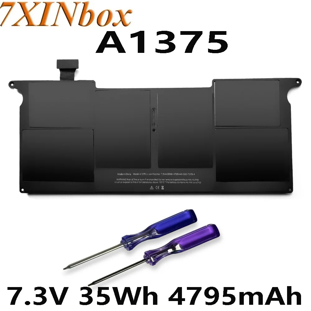 Аккумулятор для ноутбука 7XINbox A1375 A1370, 35 Втч, 7,3 В, 4795 мАч, для Apple MacBook Air 11 дюймов, Late 2010, MC505, MC507LL/A 661-5736
Аккумулятор для ноутбука 7XINbox A1375 A1370, 35 Втч, 7,3 В, 4795 мАч, для Apple MacBook Air 11 дюймов, Late 2010, MC505, MC507LL/A 661-5736