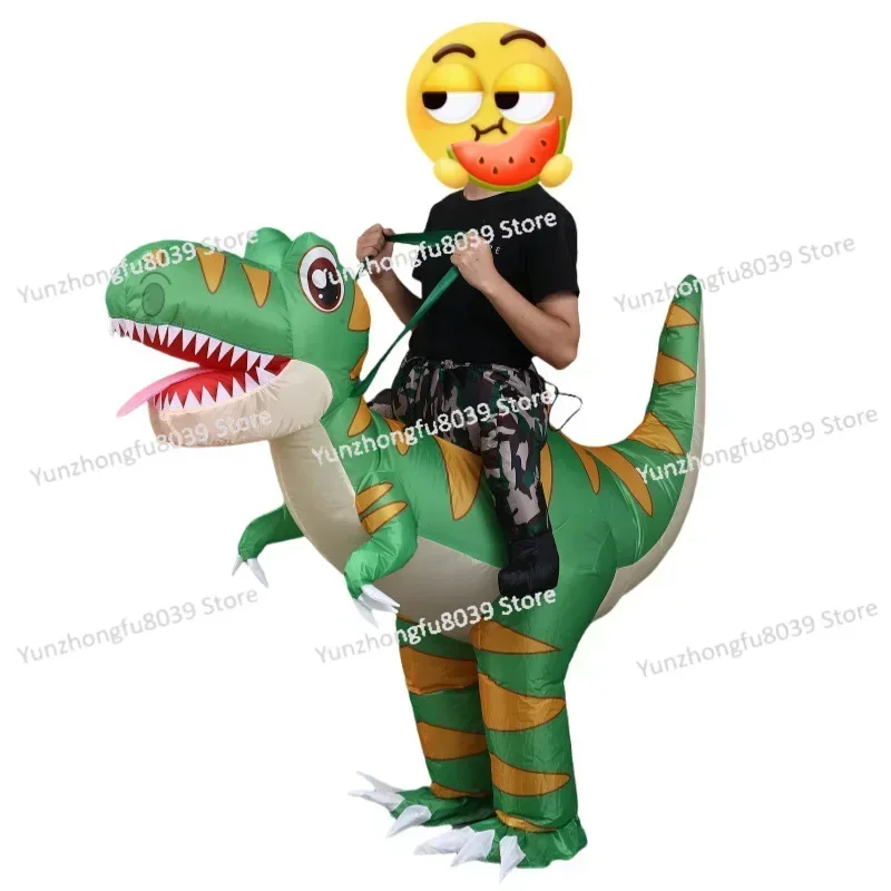 Funny decoration, green dinosaur party inflatable suit, suitable for height 160-190cm
Funny decoration, green dinosaur party inflatable suit, suitable for height 160-190cm