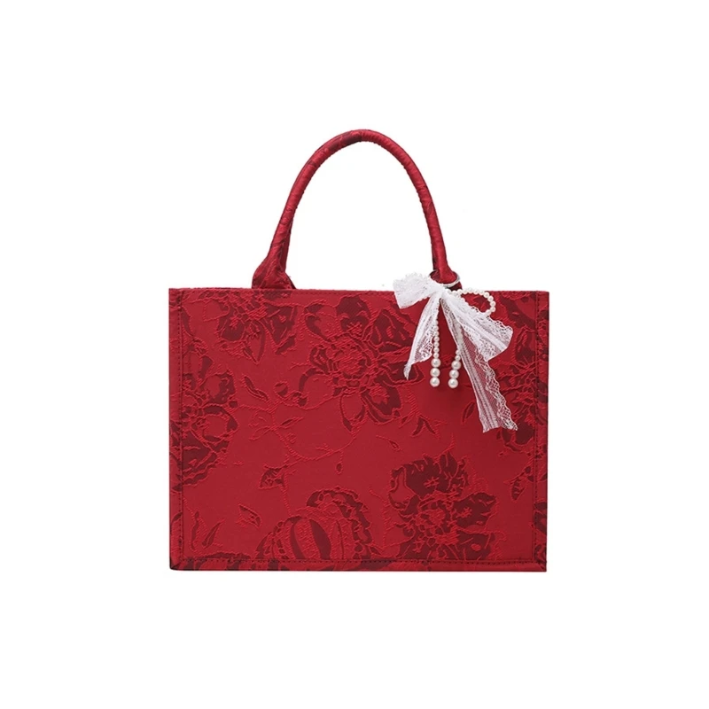 340D Womens Wedding Bag Top Handle Bag Bridal Handbag Shopping Bag Red Gift Bag
340D Womens Wedding Bag Top Handle Bag Bridal Handbag Shopping Bag Red Gift Bag