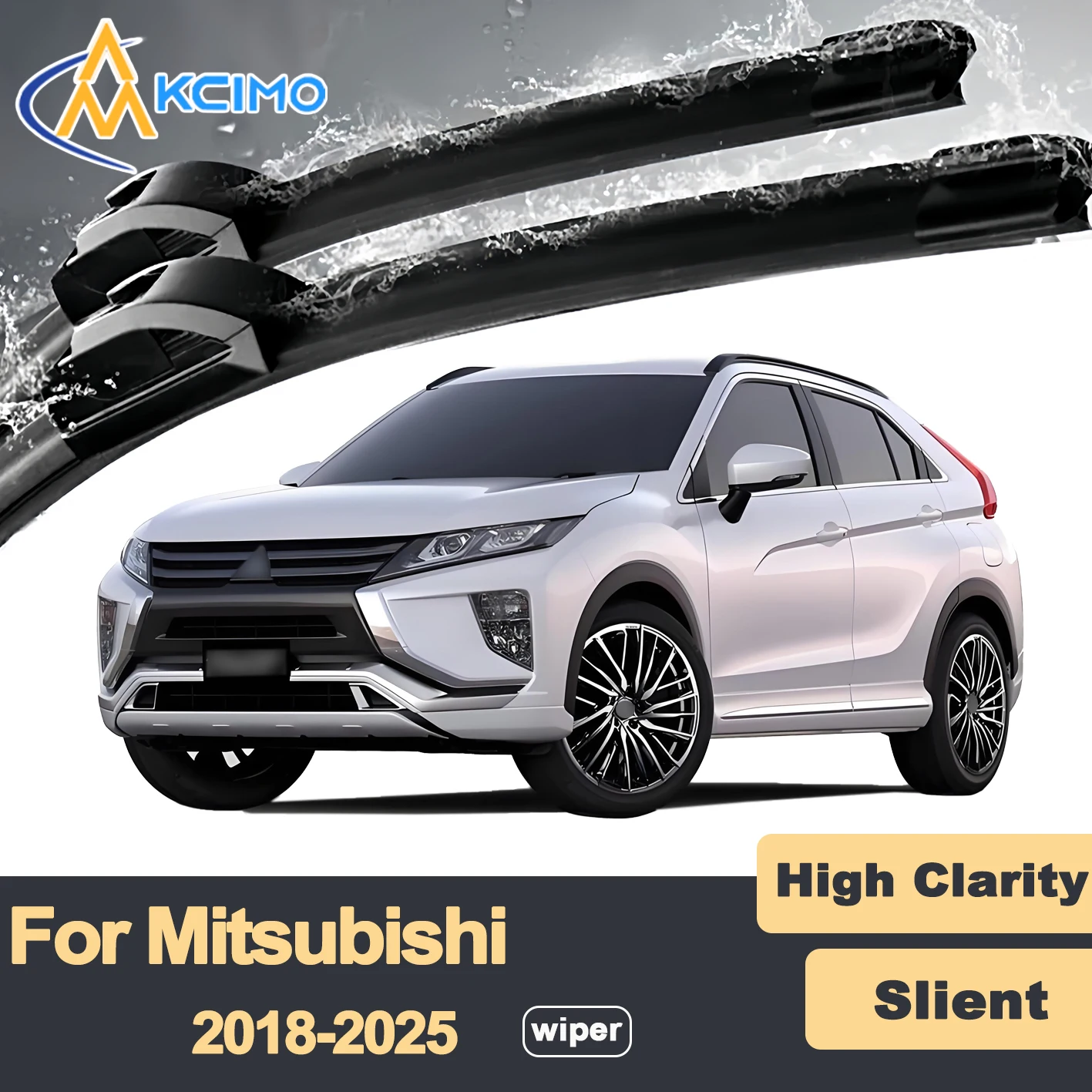 Premium Rubber Durable Silent Windshield Wiper Blades 2pcs for Mitsubishi Eclipse Cross GK GL YA 2018-2025
Premium Rubber Durable Silent Windshield Wiper Blades 2pcs for Mitsubishi Eclipse Cross GK GL YA 2018-2025