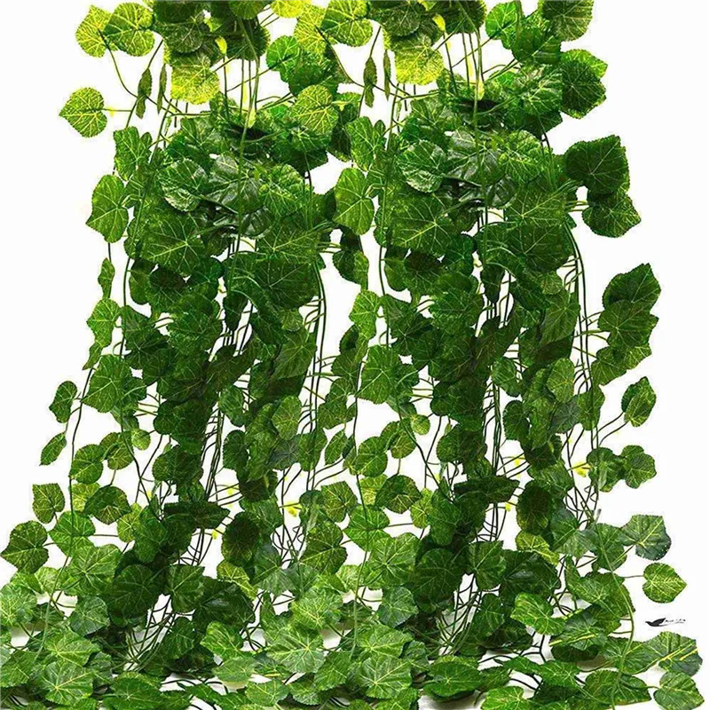 ABSE-60 Strands Artificial Fake Grape Vines Ivy Leaves With 15 Strings Grapes For Wedding Party Home Wall Decoration
ABSE-60 Strands Artificial Fake Grape Vines Ivy Leaves With 15 Strings Grapes For Wedding Party Home Wall Decoration