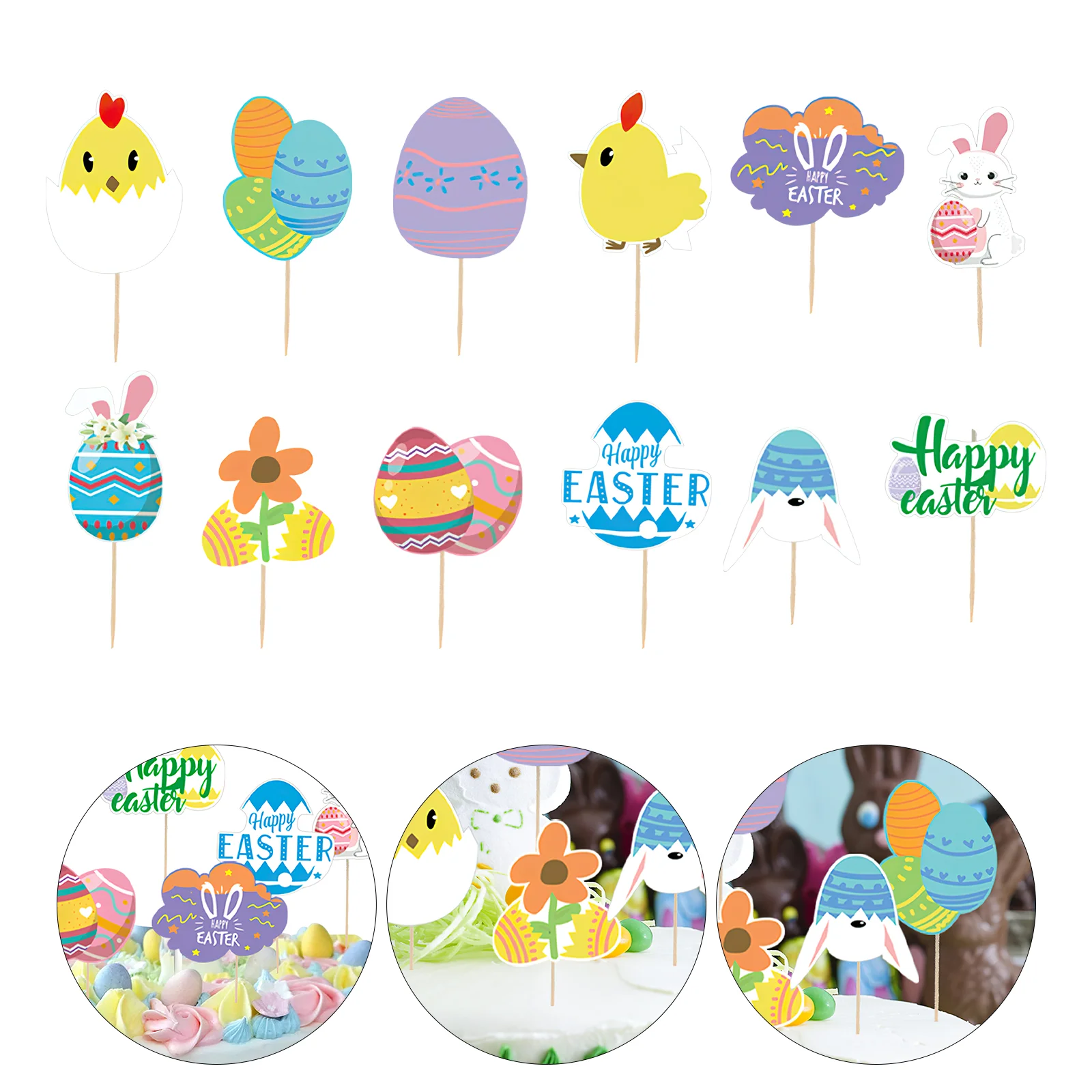 2 Sets Cake Card Insert Fruitcake Adorable Bunny Toppers Decorations Bamboo Cupcake
2 Sets Cake Card Insert Fruitcake Adorable Bunny Toppers Decorations Bamboo Cupcake