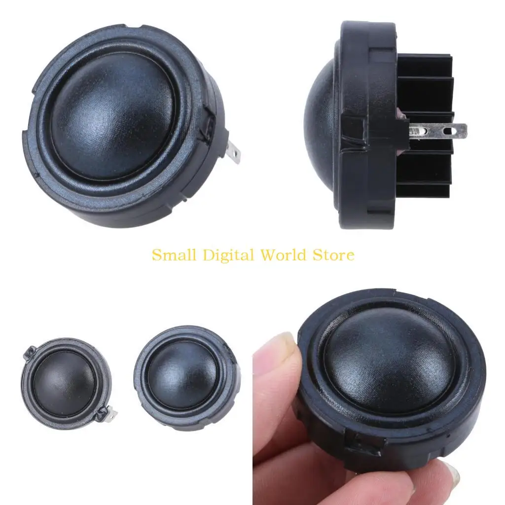 77UB 6Ohm Silk Domes Tweeter Loudspeakers High Frequency Sounds Enhancing Sound Experience Bookshelfs Systems Speakers
77UB 6Ohm Silk Domes Tweeter Loudspeakers High Frequency Sounds Enhancing Sound Experience Bookshelfs Systems Speakers