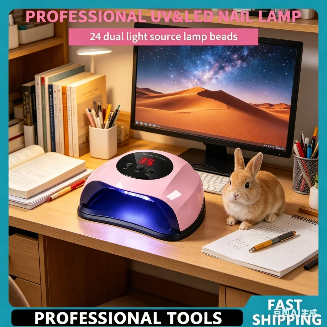 Refined Nail UV Dryer Machine 24 LED UV Manicure Lamp for Home Use with USB Cable Dries Vibrant Nail Polish Varnish Promptly
Refined Nail UV Dryer Machine 24 LED UV Manicure Lamp for Home Use with USB Cable Dries Vibrant Nail Polish Varnish Promptly