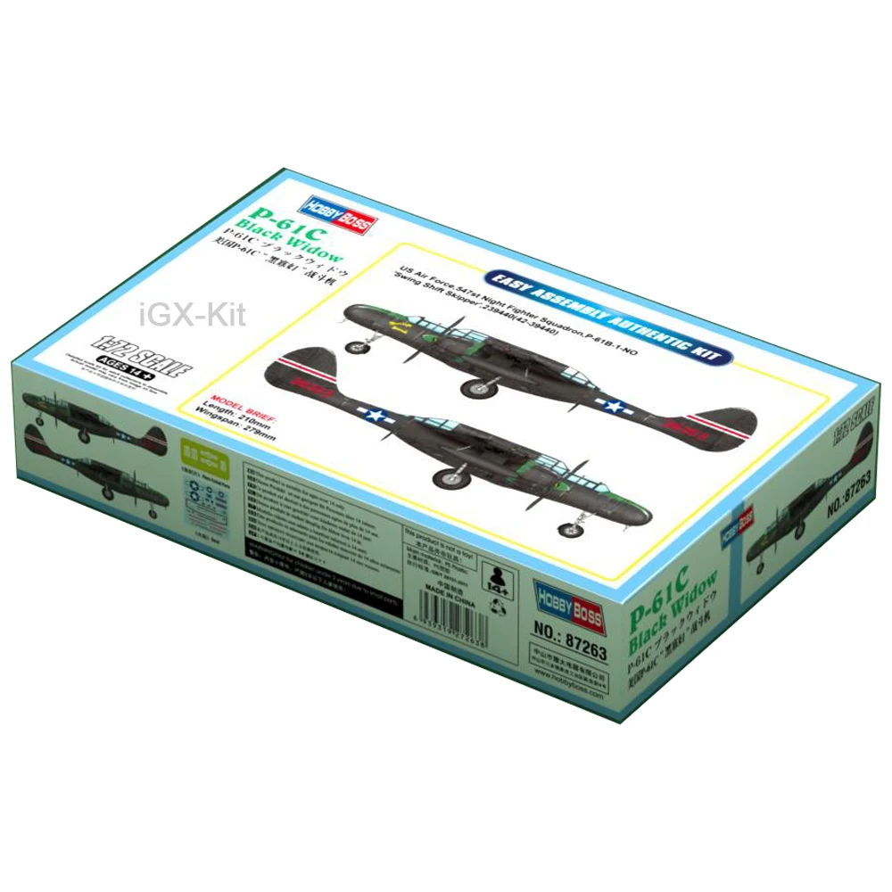 HobbyBoss 87263 масштаб 1/72 US P61C P-61C Черная Вдова истребитель самолет хобби ремесло игрушка пластиковая модель строительный комплект
HobbyBoss 87263 масштаб 1/72 US P61C P-61C Черная Вдова истребитель самолет хобби ремесло игрушка пластиковая модель строительный комплект