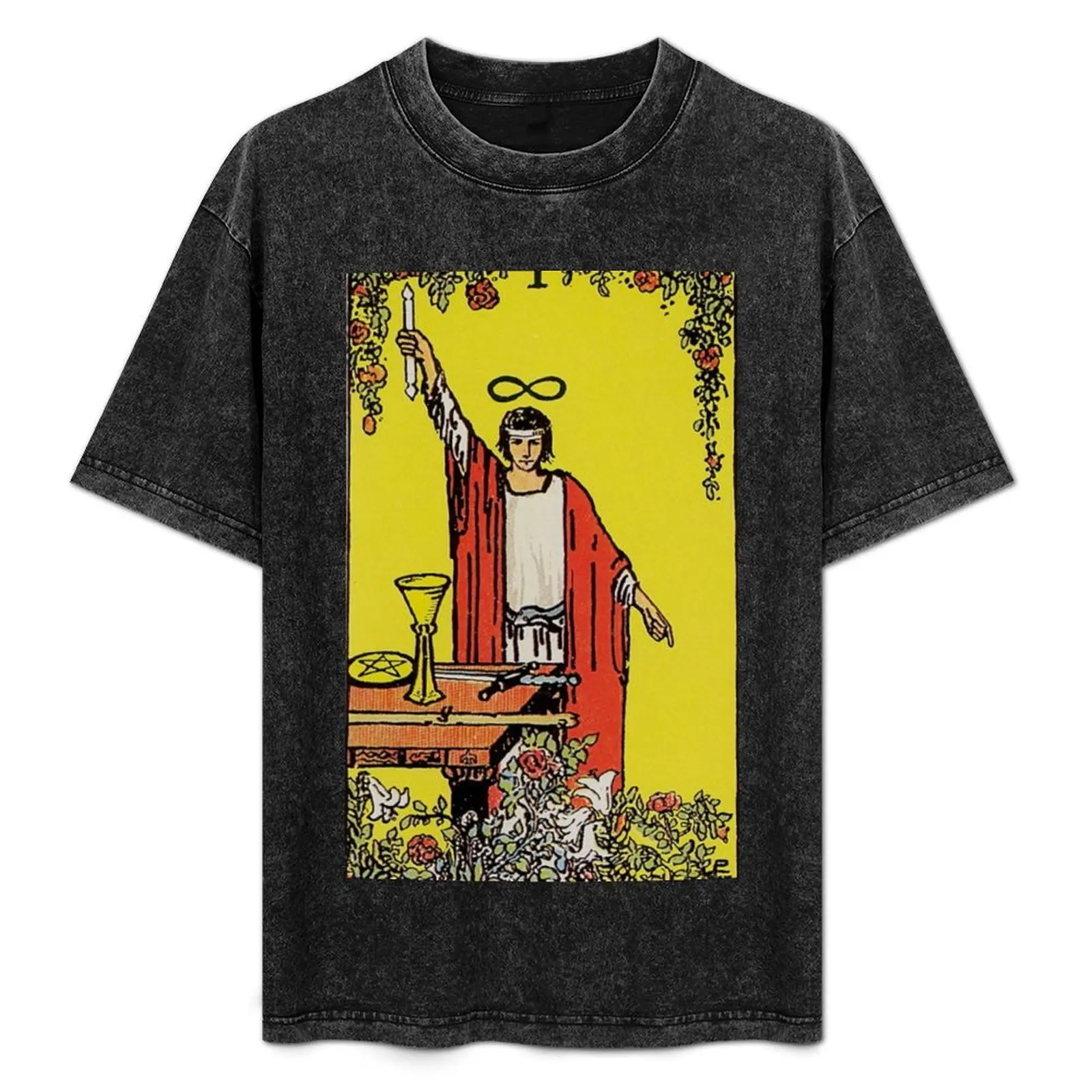 The Magician Tarot T-Shirt Big Size Simple T-Shirt
The Magician Tarot T-Shirt Big Size Simple T-Shirt