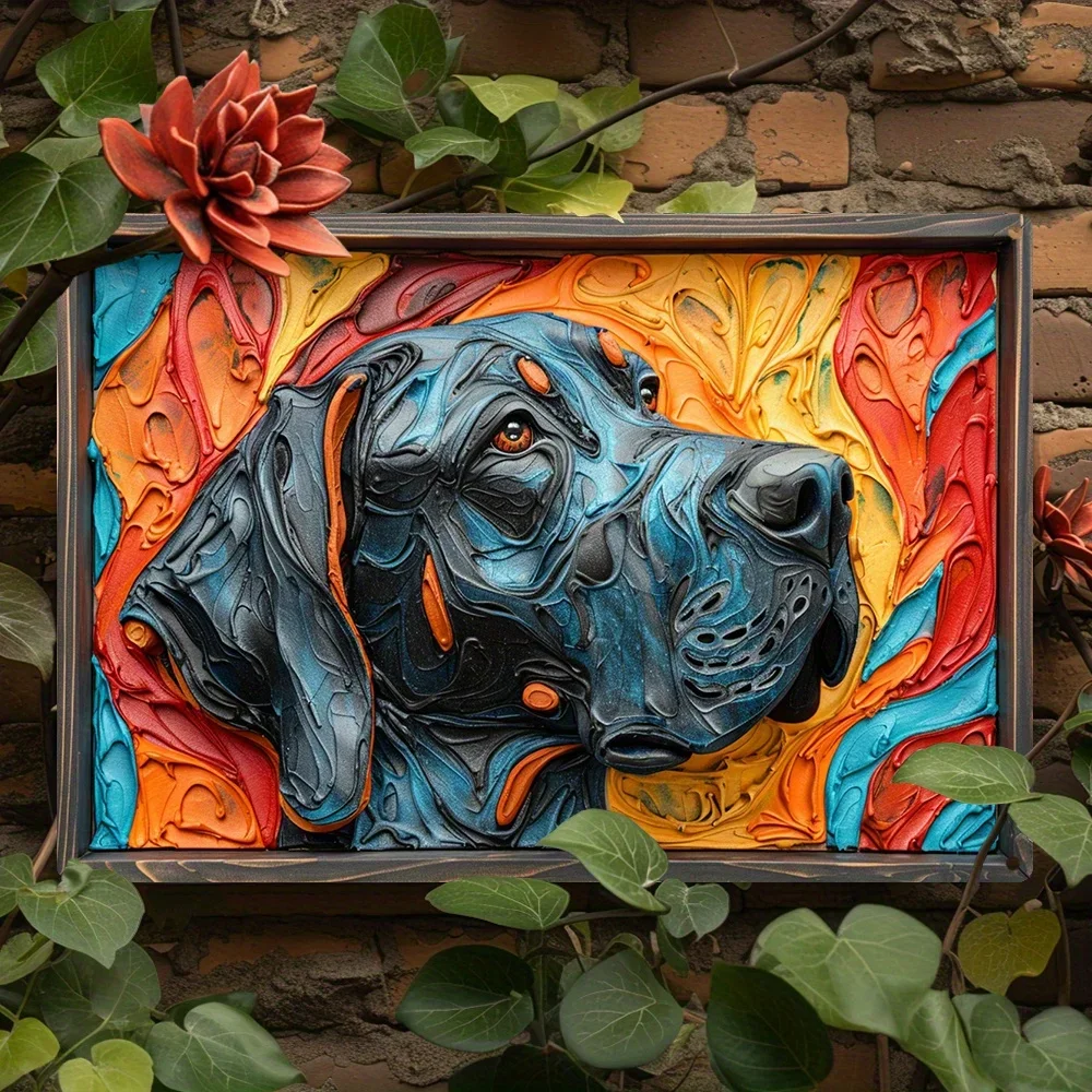 Great Dane Wall Art - Vibrant Color Metal Sign, Abstract Dog Decor for Home, Gym & Store, Durable Autumn Theme - Unique Gift
Great Dane Wall Art - Vibrant Color Metal Sign, Abstract Dog Decor for Home, Gym & Store, Durable Autumn Theme - Unique Gift