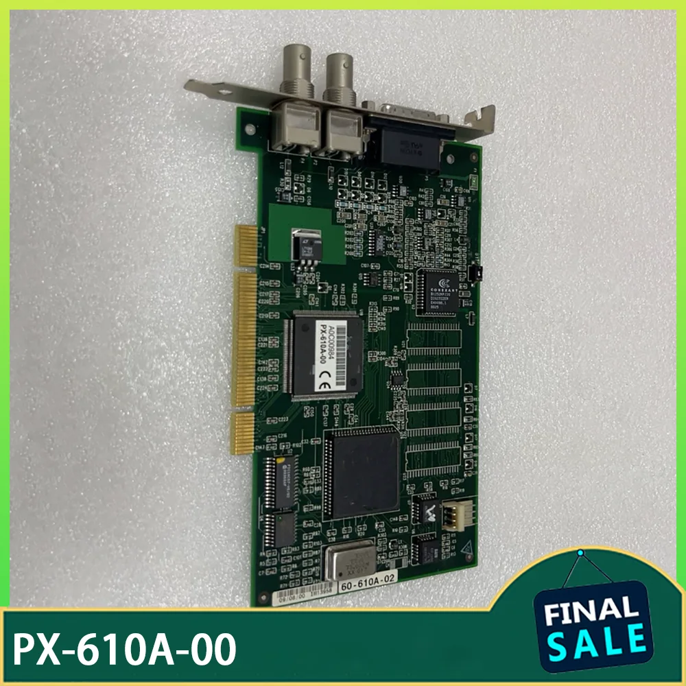 The Image acquisition card PX-610A-00
The Image acquisition card PX-610A-00