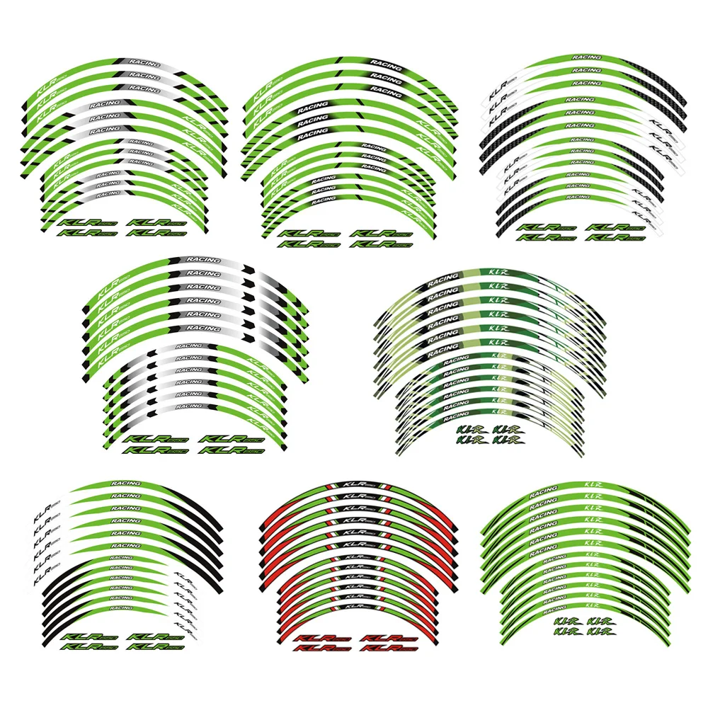 KLR motorcycle wheel green decoration sticker For 1987-2023 KAWASAKI KLR 650 Reflective Outer Tire Rim Stickers Wheels Decal
KLR motorcycle wheel green decoration sticker For 1987-2023 KAWASAKI KLR 650 Reflective Outer Tire Rim Stickers Wheels Decal