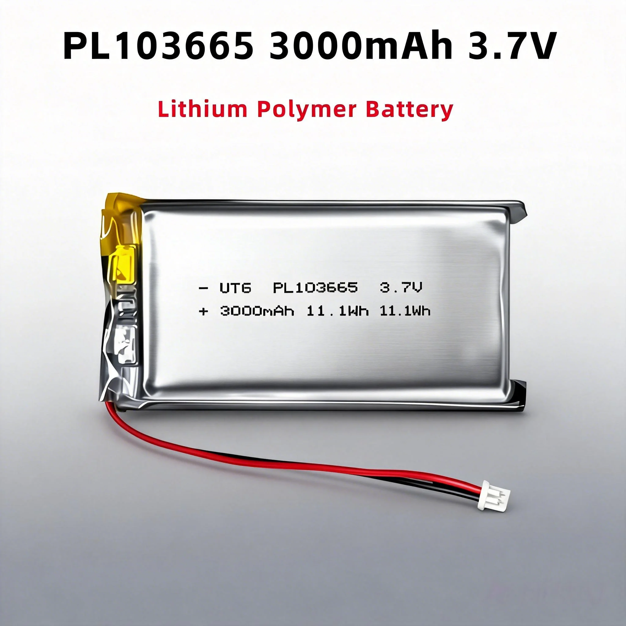 3000mAh 3.7V LiPo Battery PL103665 Stable Power Source Compatible with T114 V2LoRa 32 V3 Development Board/LoRa Node Single Pack
3000mAh 3.7V LiPo Battery PL103665 Stable Power Source Compatible with T114 V2LoRa 32 V3 Development Board/LoRa Node Single Pack