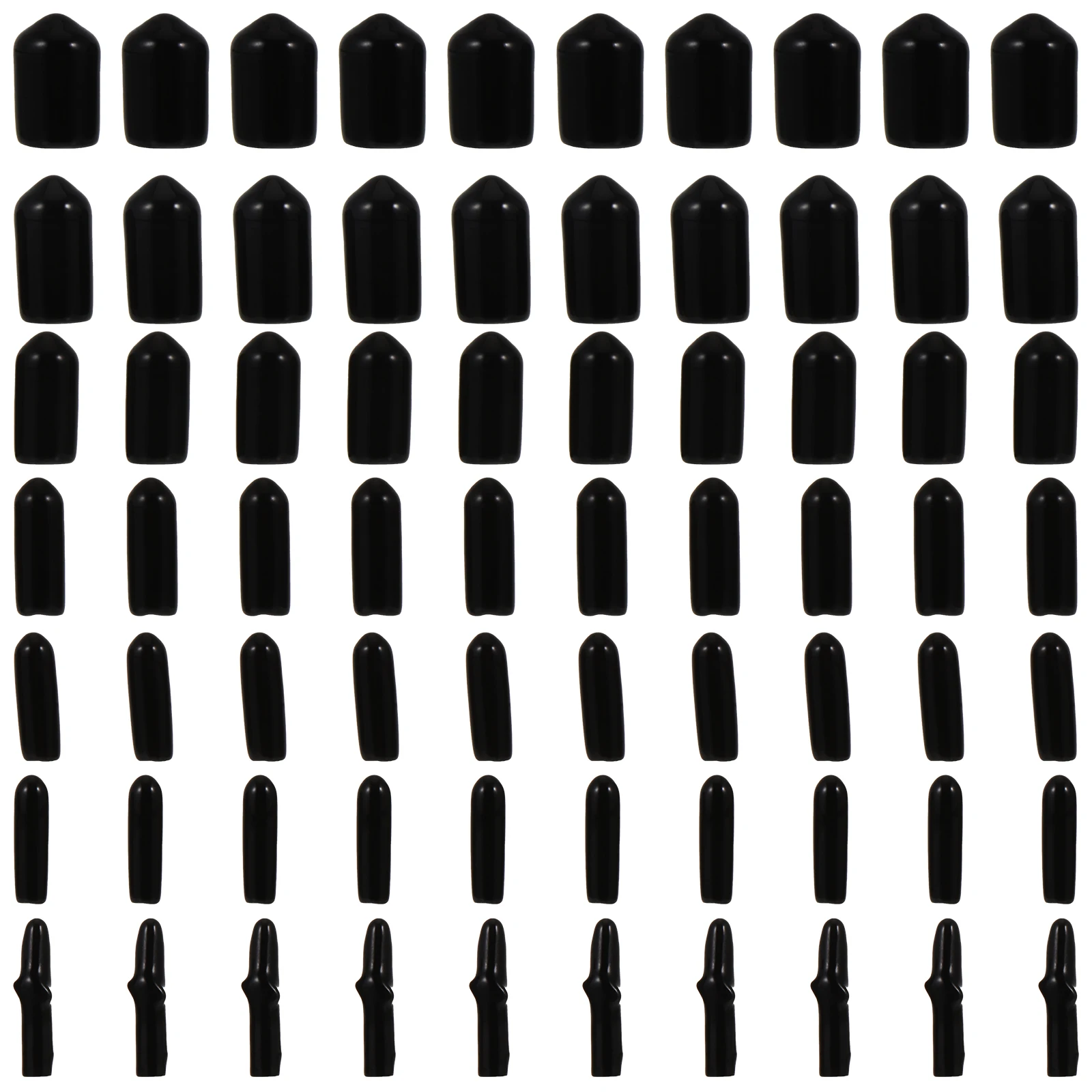 700 Pcs Rubber End Caps Dust Cover Bolt Eyeball Jacket Brackets Tubing Reusable Eco Friendly Sealing
700 Pcs Rubber End Caps Dust Cover Bolt Eyeball Jacket Brackets Tubing Reusable Eco Friendly Sealing