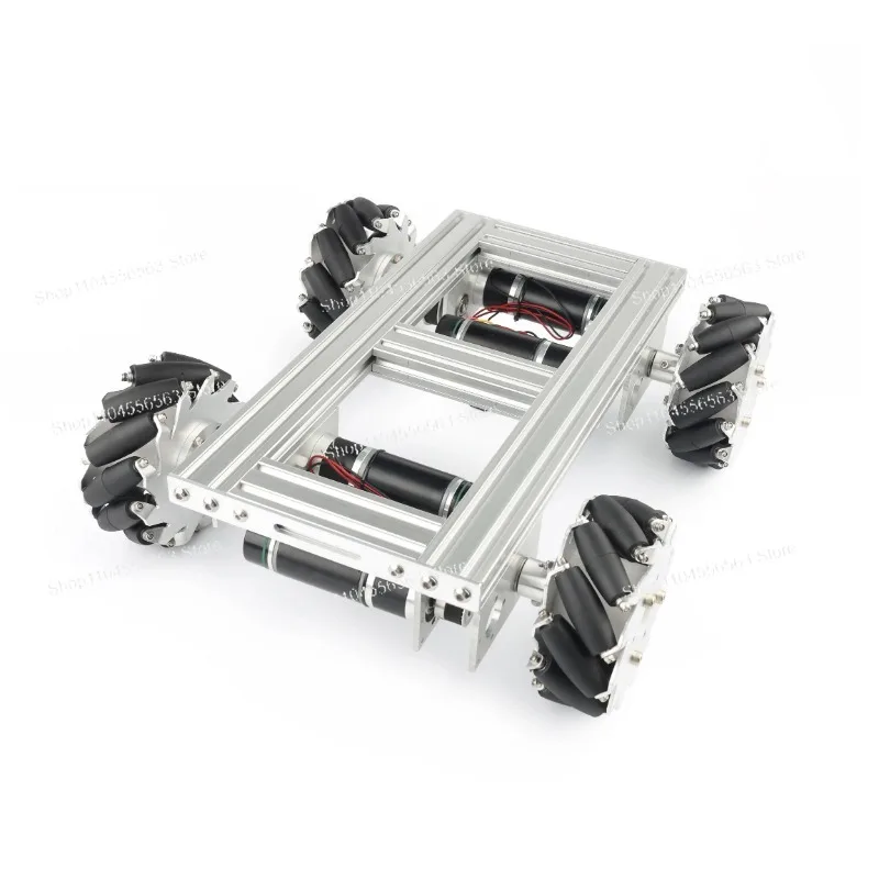 35 кг сверхмощная тележка с колесом Mecanum 4WD, всенаправленный мобильный робот с металлическим шасси двигателя
35 кг сверхмощная тележка с колесом Mecanum 4WD, всенаправленный мобильный робот с металлическим шасси двигателя