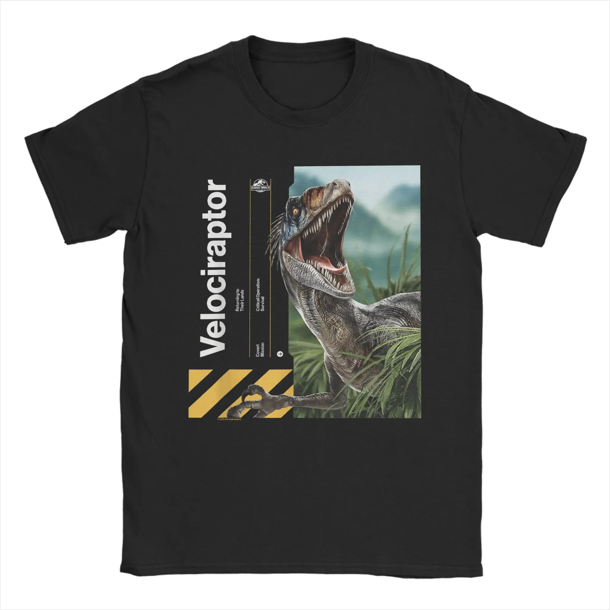 Jurassic World Rebirth Velociraptor Covert Mission T Shirts for Men Cotton Humorous T-Shirts O Neck Short Sleeve Tops Party
Jurassic World Rebirth Velociraptor Covert Mission T Shirts for Men Cotton Humorous T-Shirts O Neck Short Sleeve Tops Party
