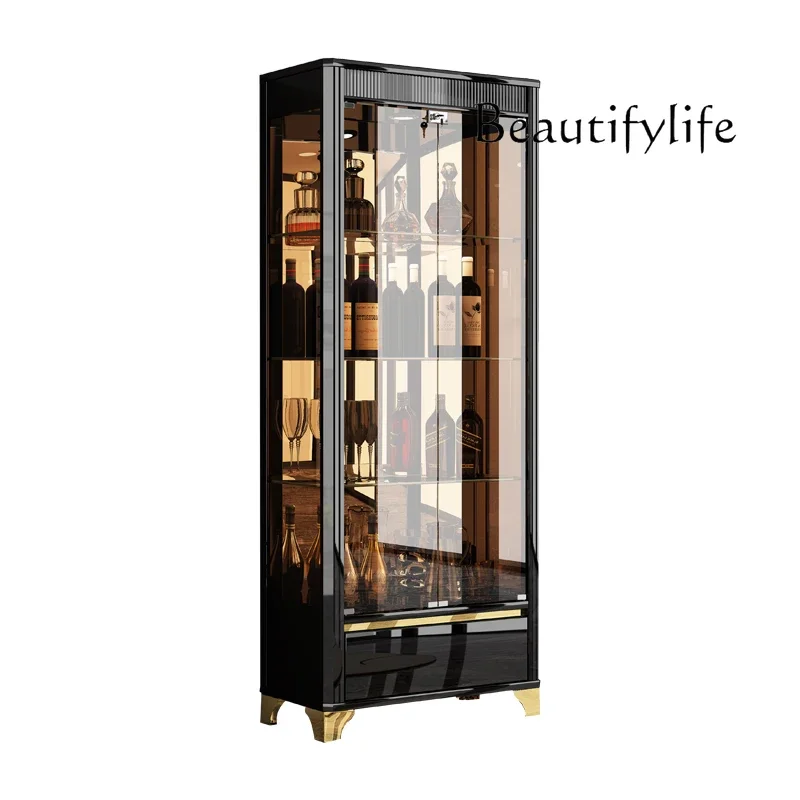 Double Door Glass Wine Cabinet Paint Wall Display Cabinet Living Room Locker Light Luxury TV Side Cabinet
Double Door Glass Wine Cabinet Paint Wall Display Cabinet Living Room Locker Light Luxury TV Side Cabinet