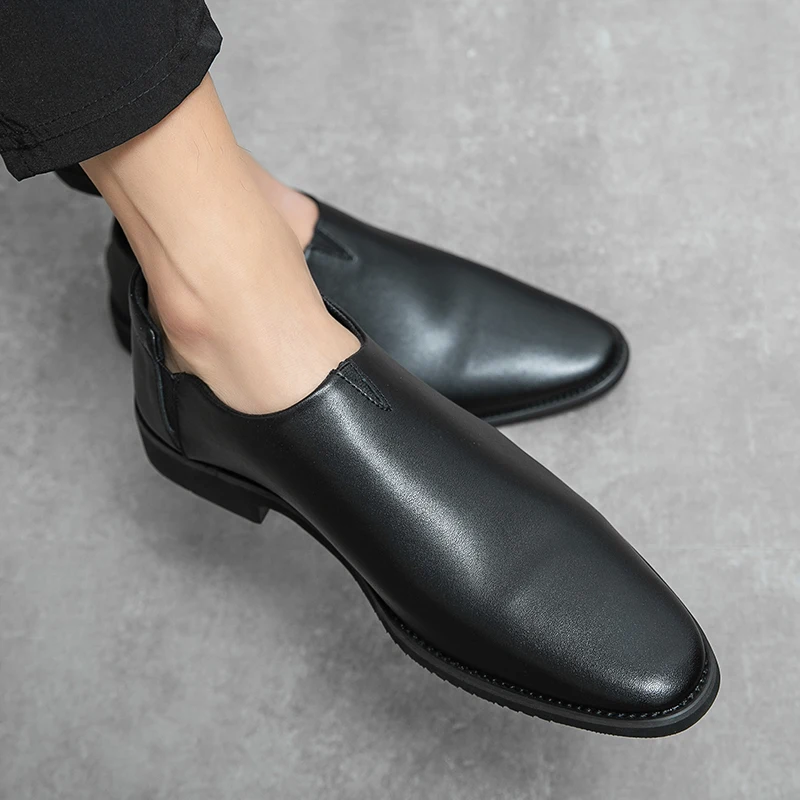 Loafer Shoes Men Fashion Genuine Leather Slip-on Moccasins Handmade Male Casual Shoes Outdoor Drive Walk Luxury Leisure Flats
Loafer Shoes Men Fashion Genuine Leather Slip-on Moccasins Handmade Male Casual Shoes Outdoor Drive Walk Luxury Leisure Flats