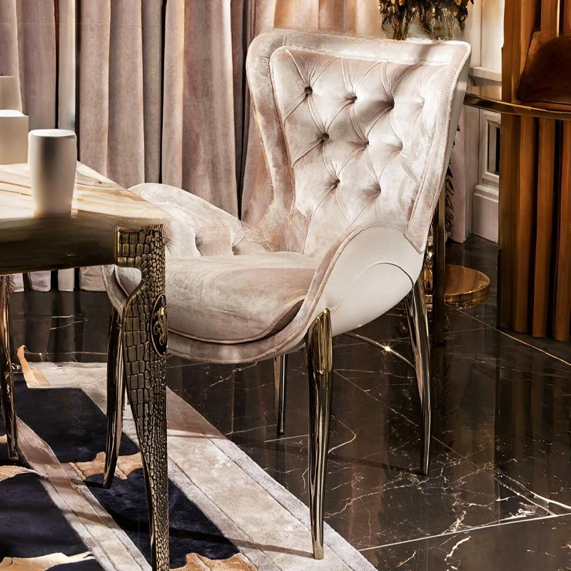 Dining chair restaurant Home villa Modern high-end designer style Creative high-end armchair 
Dining chair restaurant Home villa Modern high-end designer style Creative high-end armchair