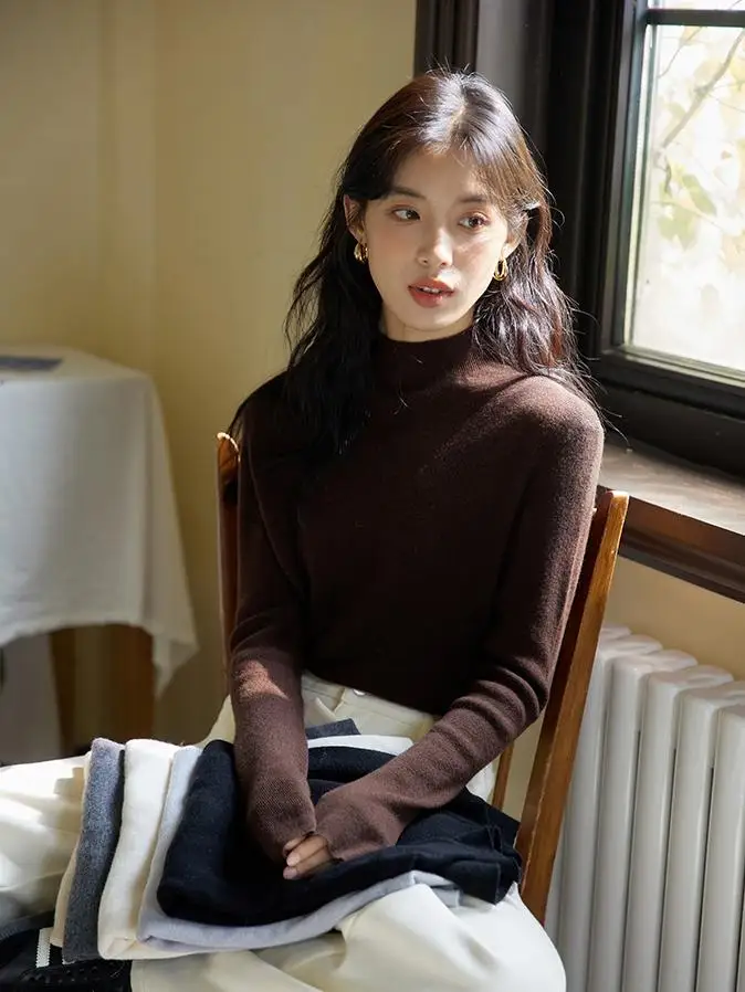 Полная шерстяная трикотажная основа irt, женский разноцветный свитер с высоким воротником SUPMWOS, осень-зима, длинный све
Полная шерстяная трикотажная основа irt, женский разноцветный свитер с высоким воротником SUPMWOS, осень-зима, длинный све