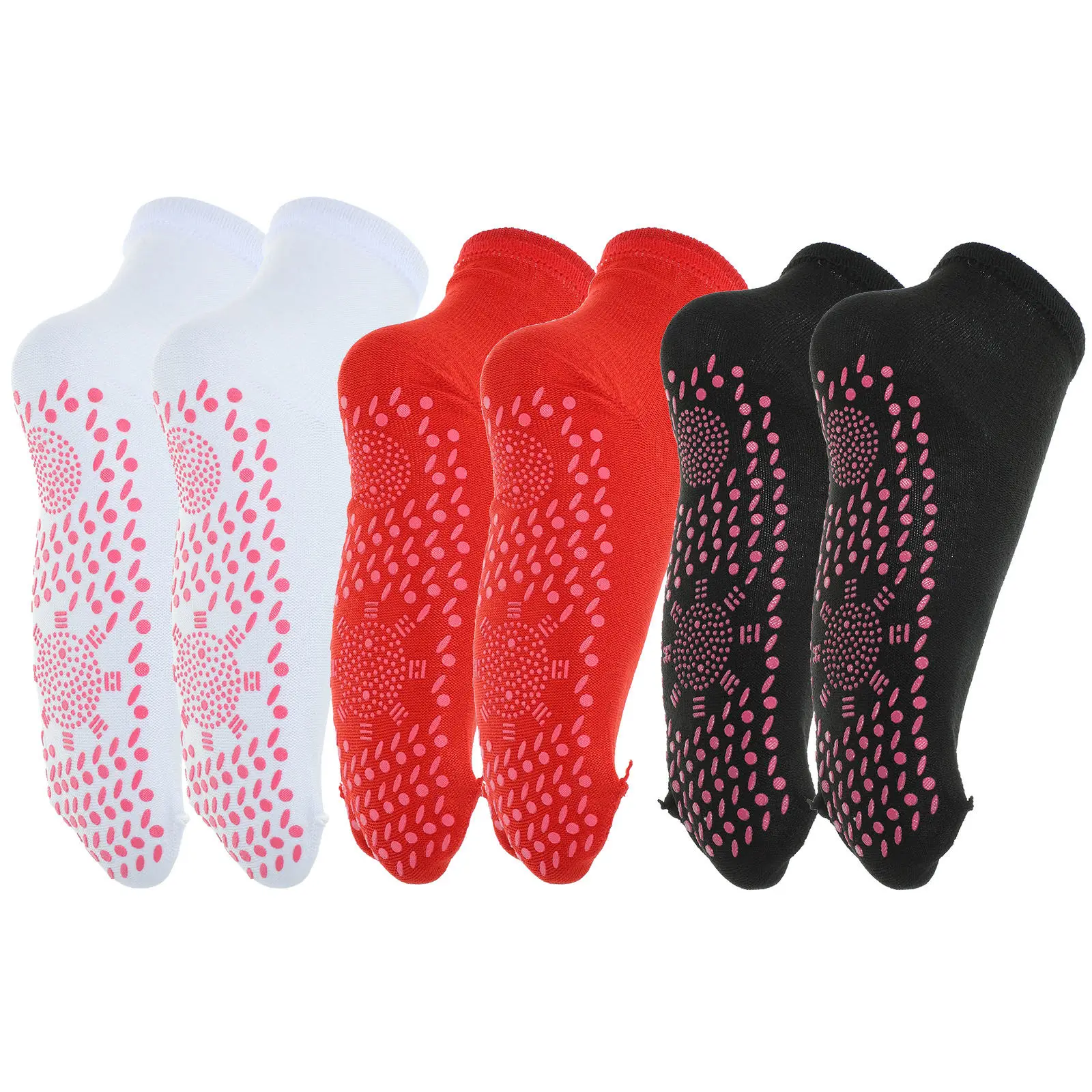 3Pairs Self-Heated Warm Socks Winter Outdoor Heated Socks for Climbing Skiing Cycling Mid-Tube Design Foot Care Nervous System
3Pairs Self-Heated Warm Socks Winter Outdoor Heated Socks for Climbing Skiing Cycling Mid-Tube Design Foot Care Nervous System