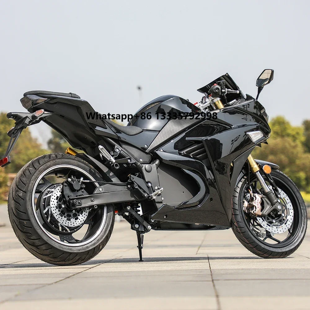 Высокоскоростной электрический спортивный мотоцикл 5000 Вт, электрические мотоциклы, 72 В, 2-колесный велосипед для бездорожья, 110 км/ч, внедорожные электрические мотосы
Высокоскоростной электрический спортивный мотоцикл 5000 Вт, электрические мотоциклы, 72 В, 2-колесный велосипед для бездорожья, 110 км/ч, внедорожные электрические мотосы