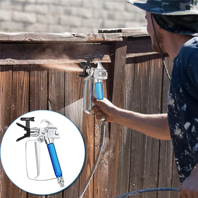 AA63 HOT 2Set Airless Paint Spray High Pressure Airless Paint Sprayer With 517 Tip Swivel Joint For Pump Sprayer Replacement Par
AA63 HOT 2Set Airless Paint Spray High Pressure Airless Paint Sprayer With 517 Tip Swivel Joint For Pump Sprayer Replacement Par