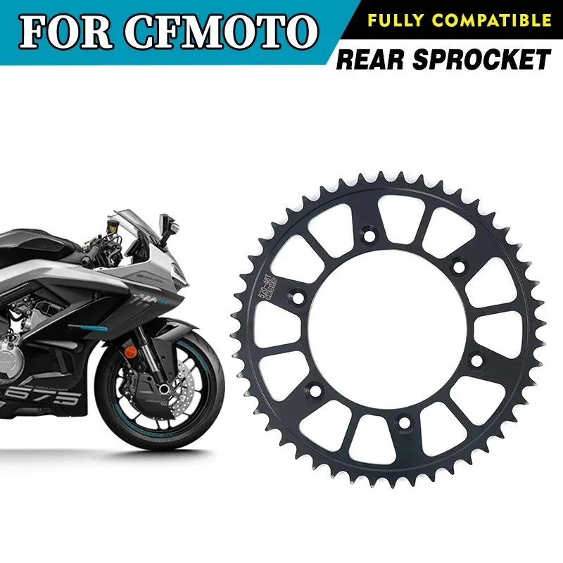 For CFMOTO 675SR-R Rear Sprocket CF675SR CF650-10 SRS675 Sprockets Motorcycle Accessories Original Parts
For CFMOTO 675SR-R Rear Sprocket CF675SR CF650-10 SRS675 Sprockets Motorcycle Accessories Original Parts