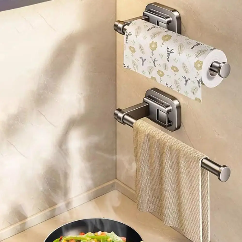 Wall Mounted Suction Cup Paper Towel Holder Space Aluminum Easy Install Cling Film Storage Rack Space Saving Durable
Wall Mounted Suction Cup Paper Towel Holder Space Aluminum Easy Install Cling Film Storage Rack Space Saving Durable