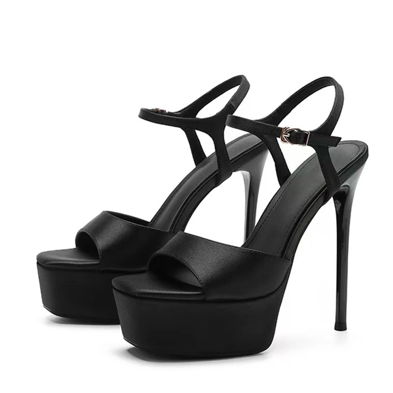 Luxury Designer Satin Platform High Heels Women Sexy Open Toe Ankle Strap Heeled Sandals Elegant Banquet Party Prom Shoes Ladies
Luxury Designer Satin Platform High Heels Women Sexy Open Toe Ankle Strap Heeled Sandals Elegant Banquet Party Prom Shoes Ladies
