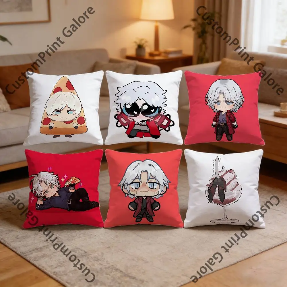 D-Dante Chibi Pillow Cover Polyester Square Cushion Case 45 cm Decorative for Home Couch Bed Car Decor
D-Dante Chibi Pillow Cover Polyester Square Cushion Case 45 cm Decorative for Home Couch Bed Car Decor