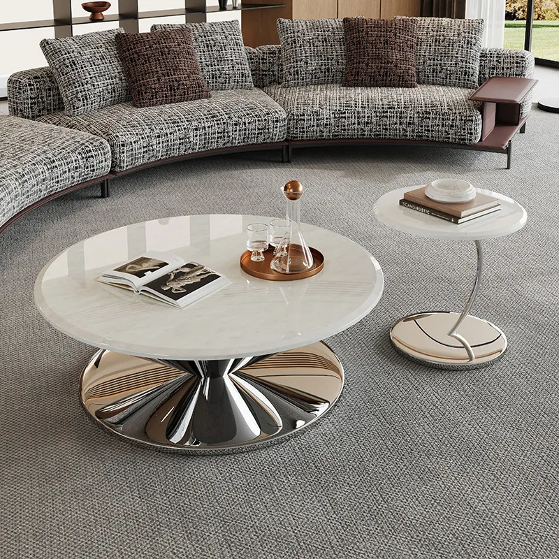 Luxury Trendy Coffee Tables Aesthetic Storage Modern Side Table Quality Elegant Tavolino Da Salotto Living Room Furniture
Luxury Trendy Coffee Tables Aesthetic Storage Modern Side Table Quality Elegant Tavolino Da Salotto Living Room Furniture