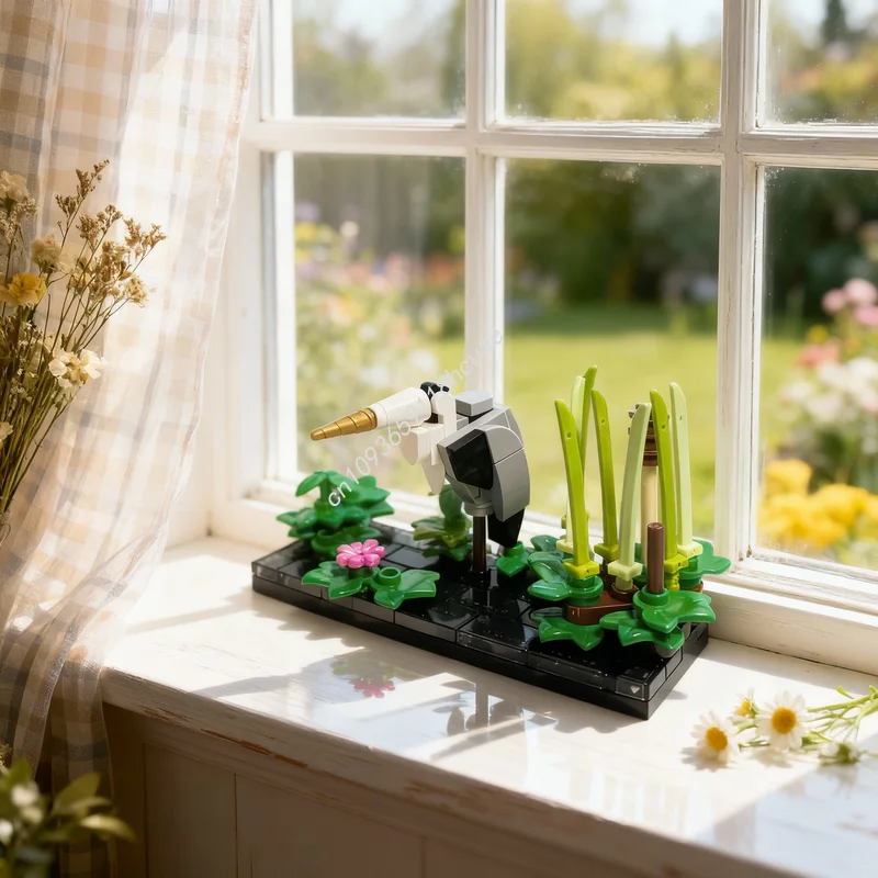 102pcs MOC The Grey Heron Sculptures Model Building Blocks Architecture Christmas Gift Creative Idea Education Toys Brick Kids
102pcs MOC The Grey Heron Sculptures Model Building Blocks Architecture Christmas Gift Creative Idea Education Toys Brick Kids