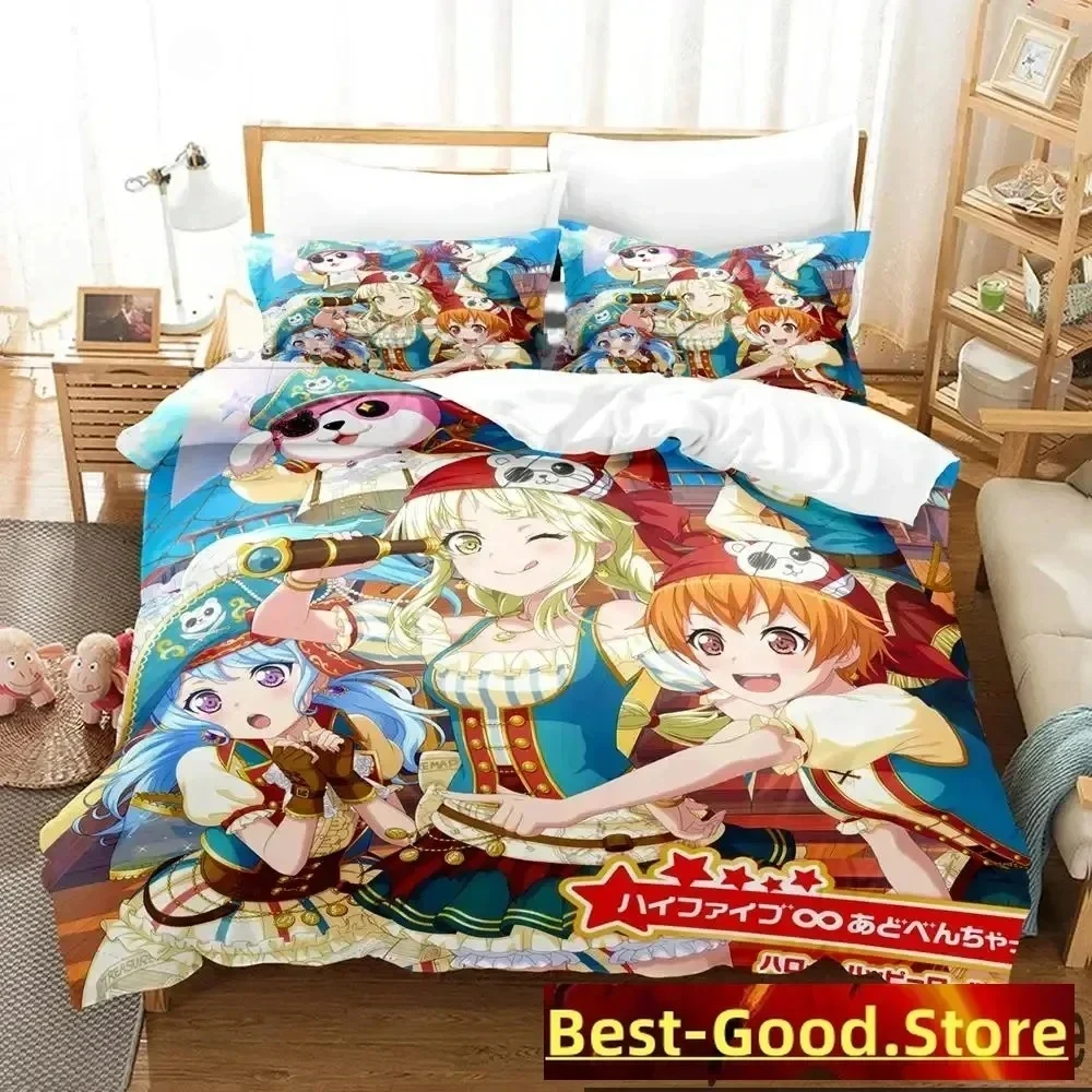 3D BanG Dream Anime Girls Band Party Bedding Set Print With Pillowcase Bed Duvet Cover Soft Single Double Queen Super King Size
3D BanG Dream Anime Girls Band Party Bedding Set Print With Pillowcase Bed Duvet Cover Soft Single Double Queen Super King Size