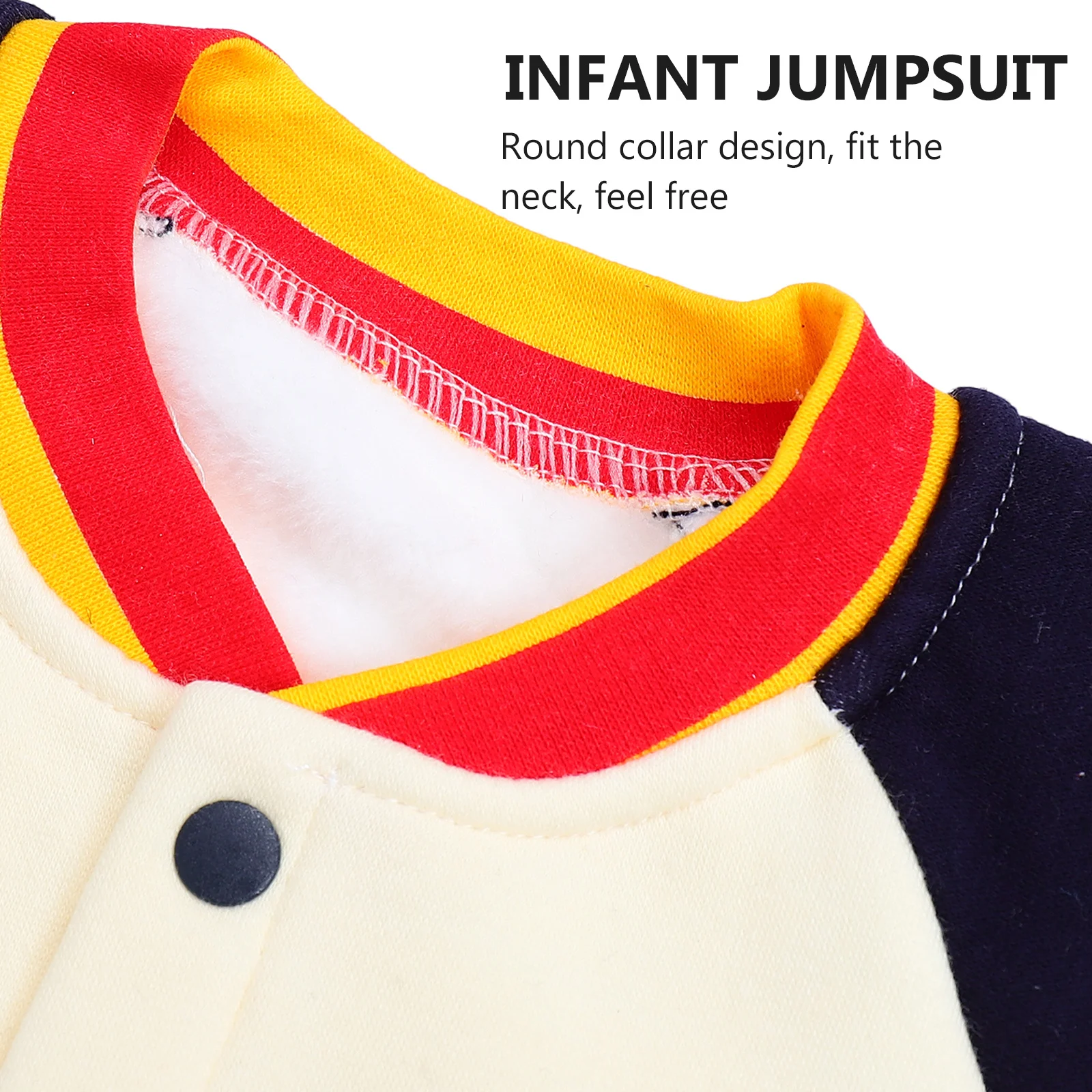 1Pcs Fleece Lined Baby Jumpsuit Unisex Infant One-Piece Suit for Photography Layette Soft Baby Clothes Jumpsuit
1Pcs Fleece Lined Baby Jumpsuit Unisex Infant One-Piece Suit for Photography Layette Soft Baby Clothes Jumpsuit