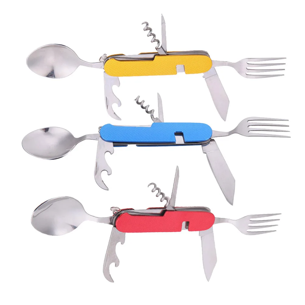 3-Pcs Folding Combination Tableware Set Stainless Steel Cutlery Kit for Camping Travel Outdoor Lightweight Durable for Students
3-Pcs Folding Combination Tableware Set Stainless Steel Cutlery Kit for Camping Travel Outdoor Lightweight Durable for Students