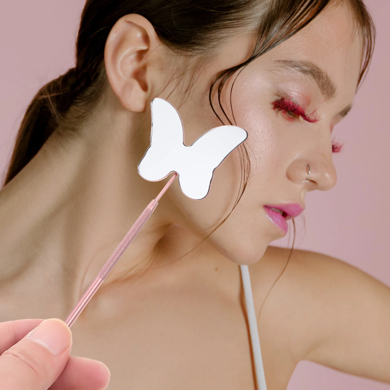 Eyelash Mirror Inspection Beauty Supply Grafting Magnifier Tool Portable Makeup Salon Extension Non Slip H Removable Design
Eyelash Mirror Inspection Beauty Supply Grafting Magnifier Tool Portable Makeup Salon Extension Non Slip H Removable Design