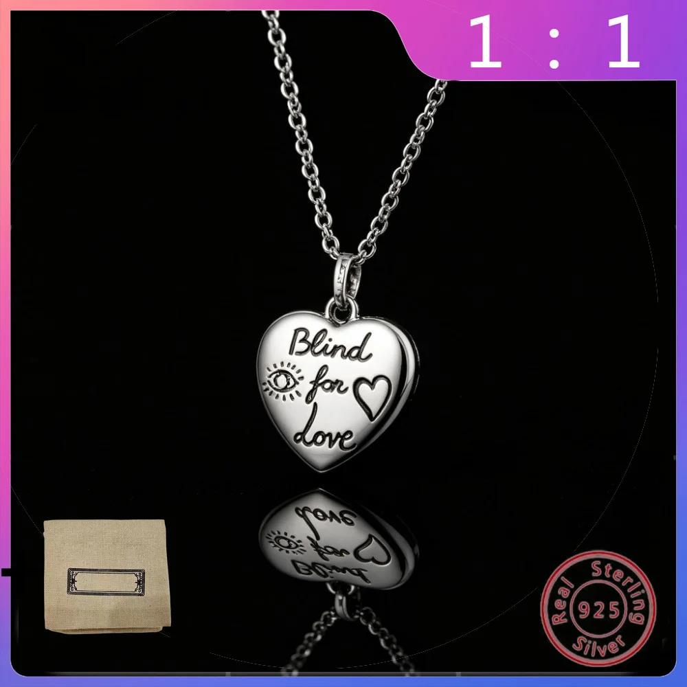 2026 New S925 Silver Retro Bird Interlocking Necklace Heart Pendant Men's and Women's Jewelry
2026 New S925 Silver Retro Bird Interlocking Necklace Heart Pendant Men's and Women's Jewelry