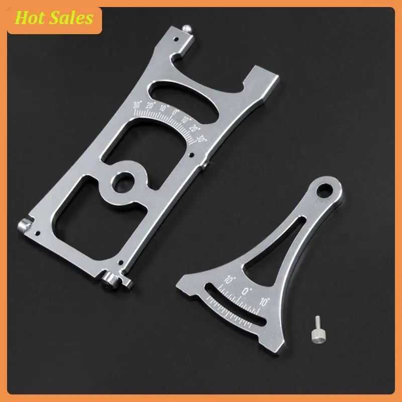 1Set 17Mm Adjustment Ruler Kit Fortrxs 1/8 Rally Short Truck 1/7 Electric Off-Road Car RC Car Accessories Gray