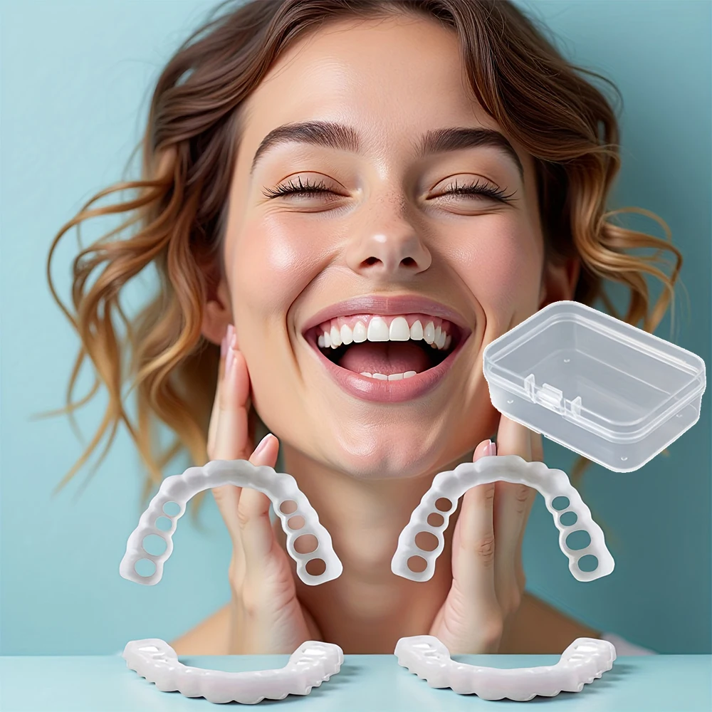Valentine Gift Teeth Veneers, Temporary False Teeth Cover, Delicate and practical, surprise gift for your lover H2931
Valentine Gift Teeth Veneers, Temporary False Teeth Cover, Delicate and practical, surprise gift for your lover H2931