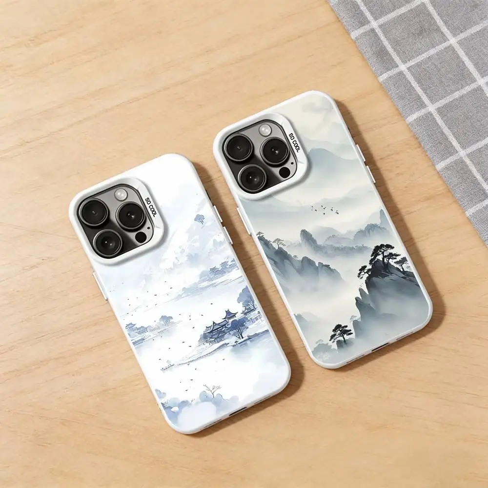 Ink Wash Landscape Phone Case for iPhone 17 16 Pro Plus 15 14 13 12 11 Max Mini X XS Silicone Shockproof Cover
Ink Wash Landscape Phone Case for iPhone 17 16 Pro Plus 15 14 13 12 11 Max Mini X XS Silicone Shockproof Cover
